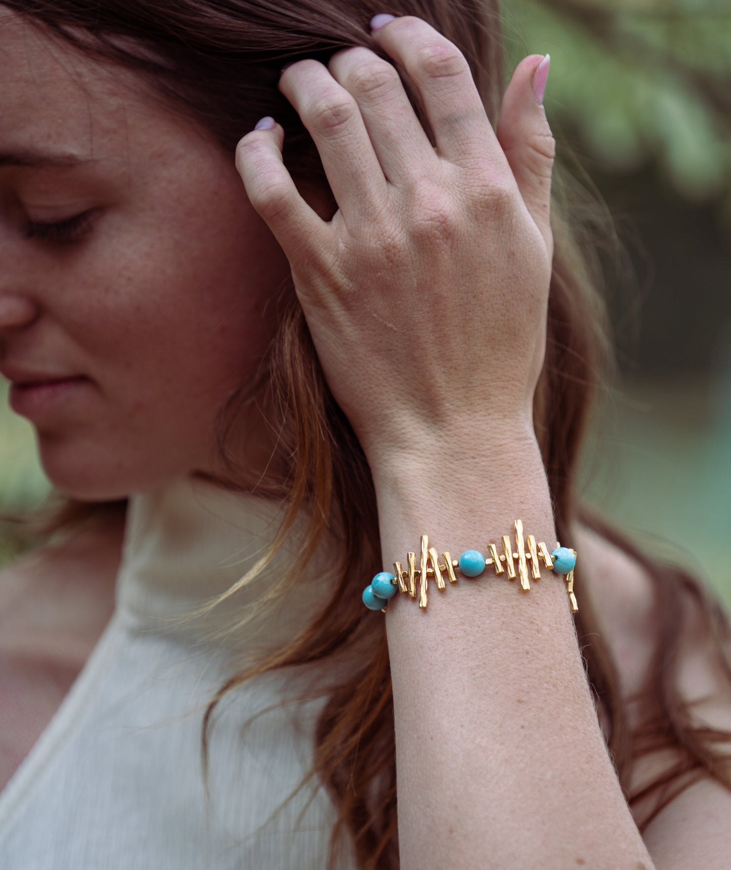 Amelie Bracelet in Turquoise
