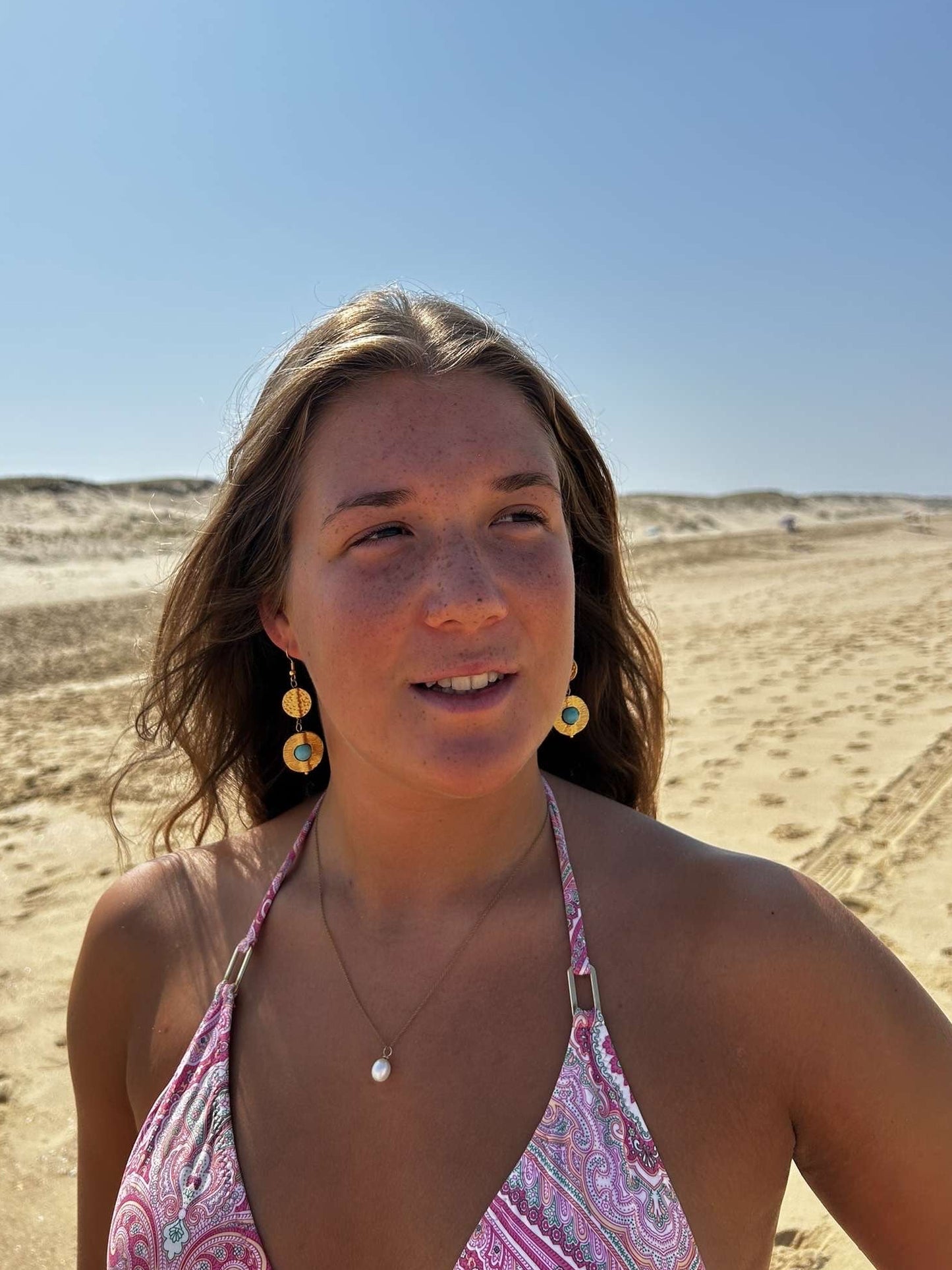 Cosima Earrings in Turquoise