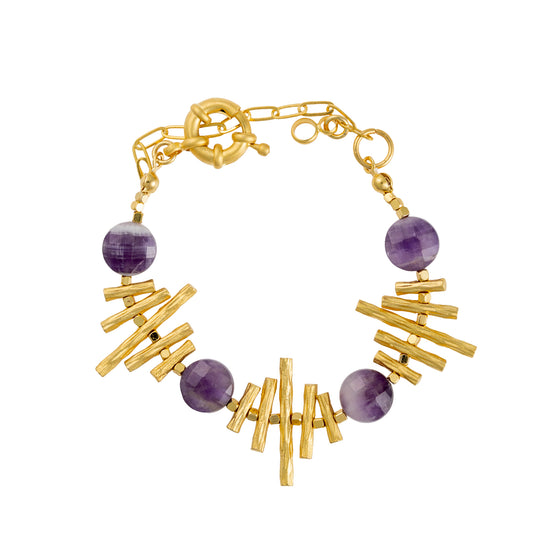 Amelie Bracelet in Amethyst