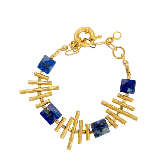Amelie Bracelet in Lapis Lazuli
