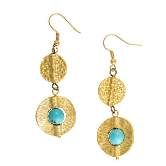 Cosima Earrings in Turquoise