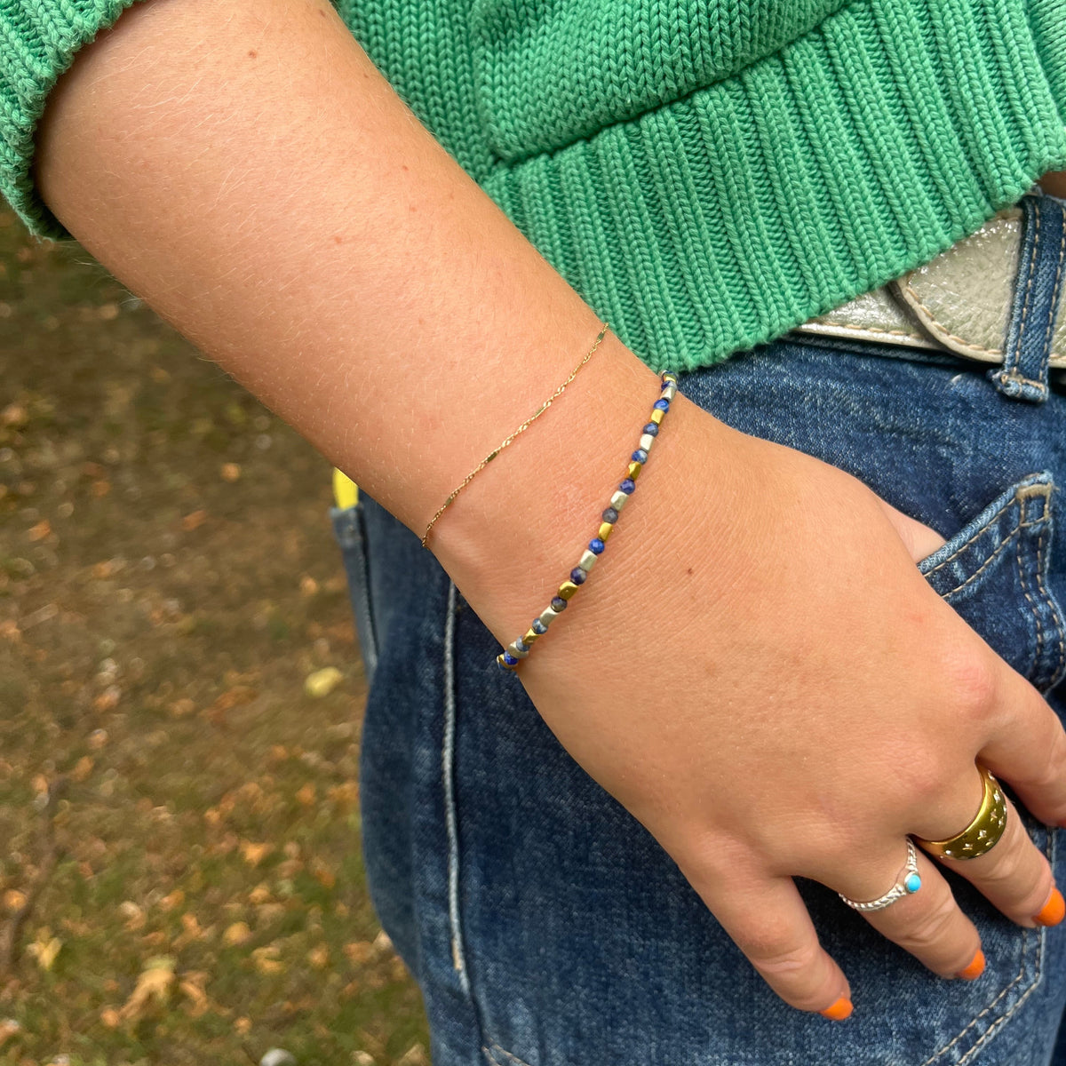 Eva Bracelet in Lapis Lazuli