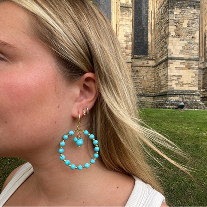 Lulu Earrings Turquoise