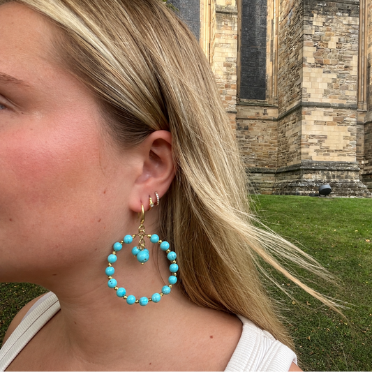 Lulu Earrings Turquoise