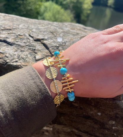Amelie Bracelet in Turquoise