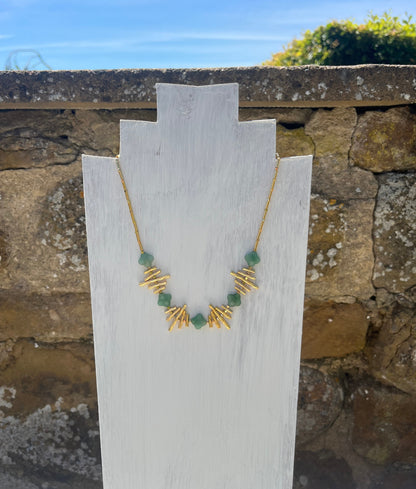 Leilani Necklace in Aventurine